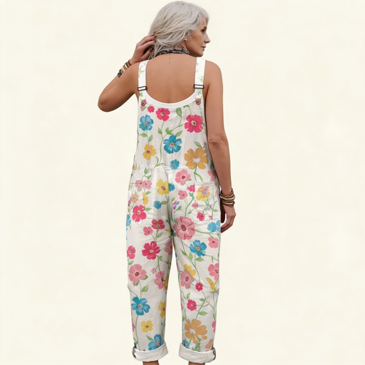 Capucine - Fresh Spring Floral Overalls
