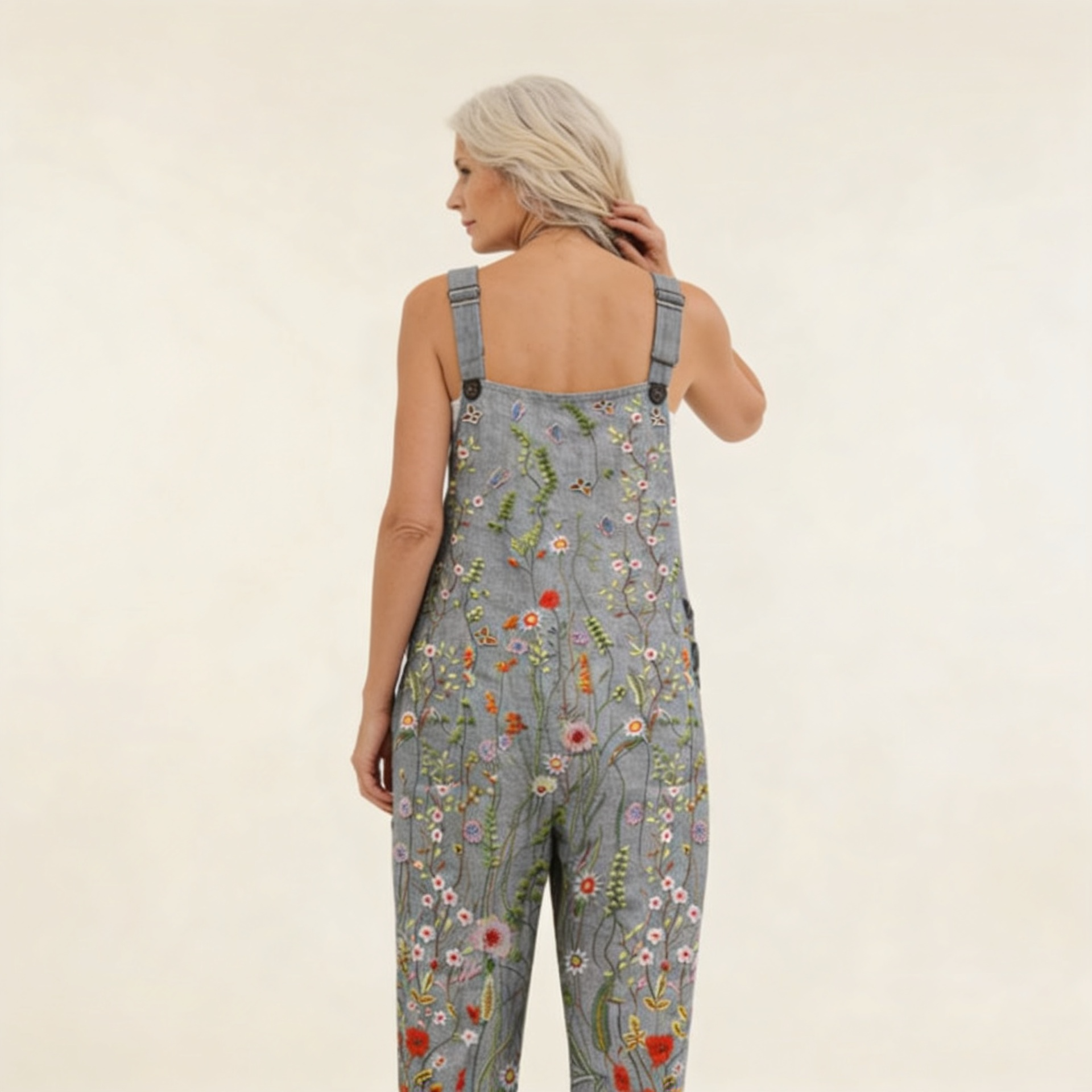 Adeline - Meadow Floral Print Overalls