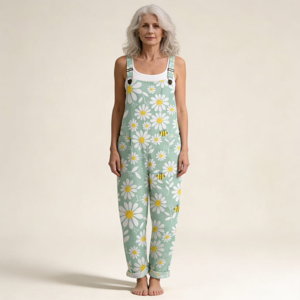 Florentine - Fresh Luminous Daisy Overalls