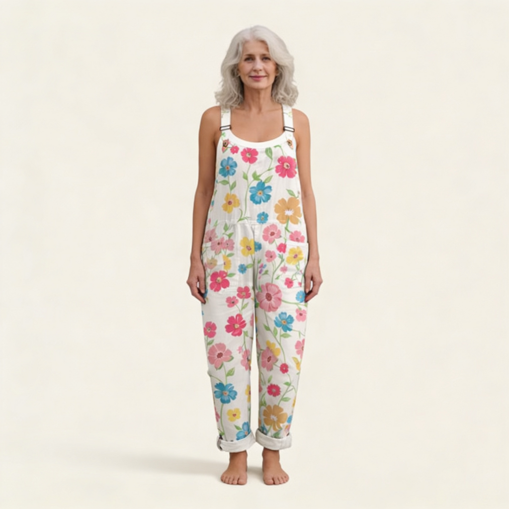 Capucine - Fresh Spring Floral Overalls