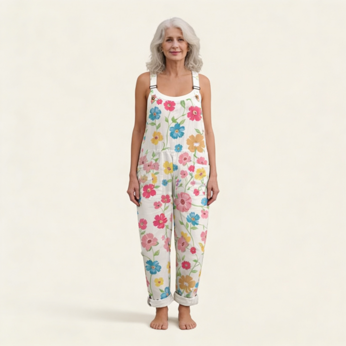 Capucine - Fresh Spring Floral Overalls