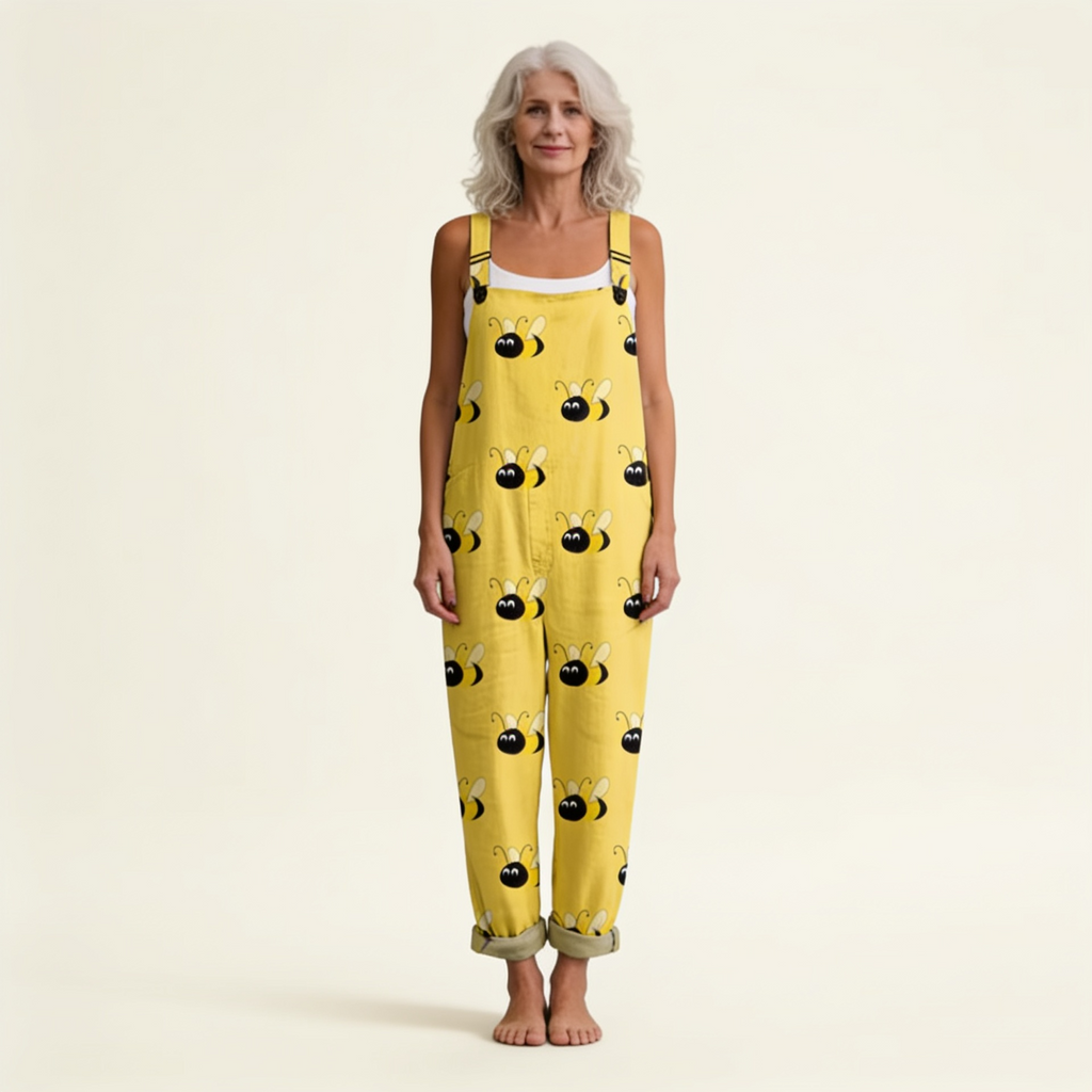Solene - Sparkling Solar Bee Overalls
