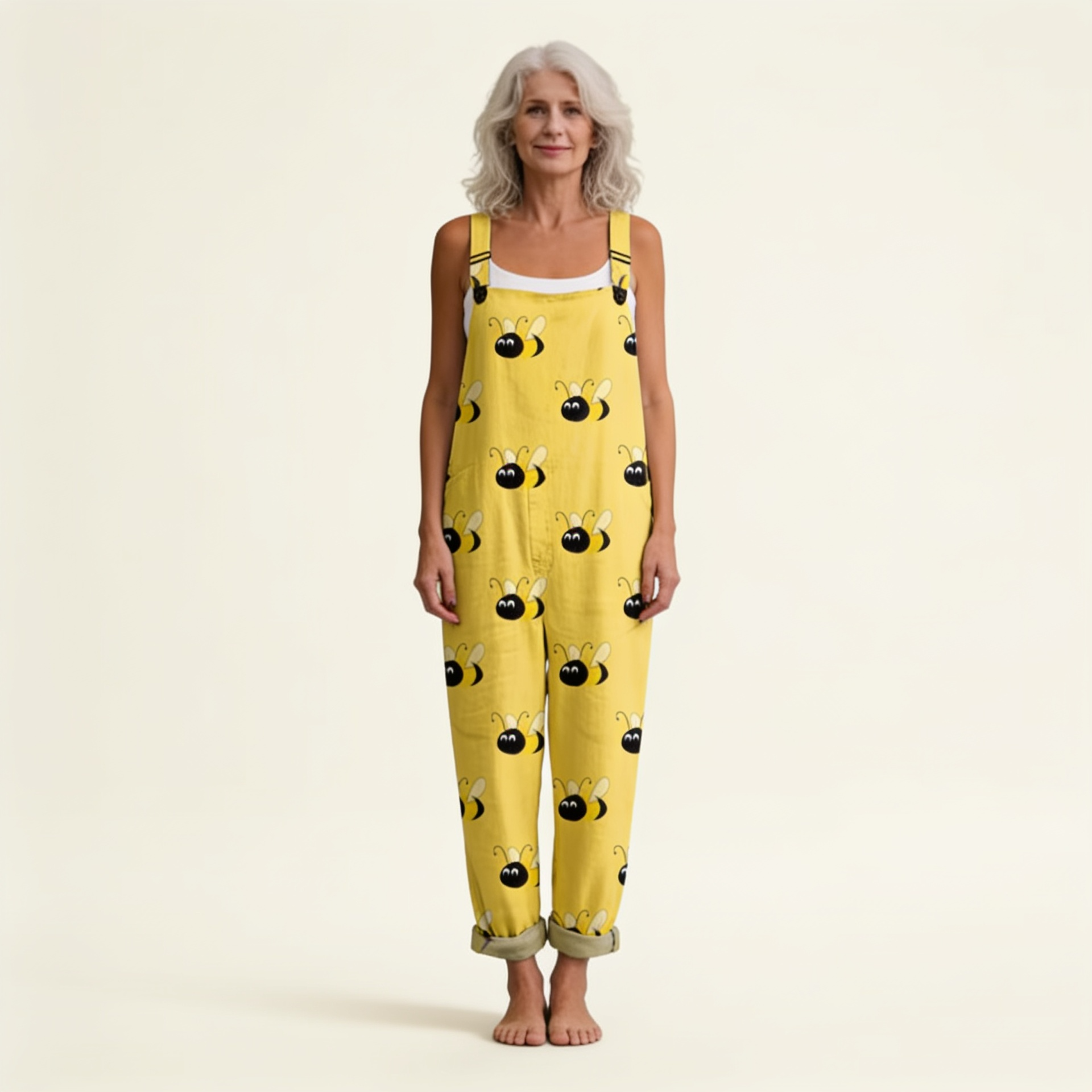 Solene - Sparkling Solar Bee Overalls