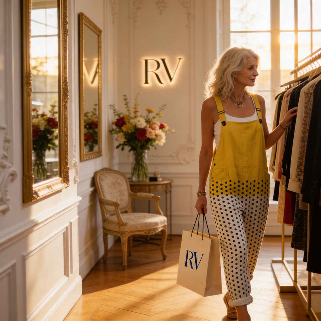 Victoire - Graphic Polka Dot Overalls