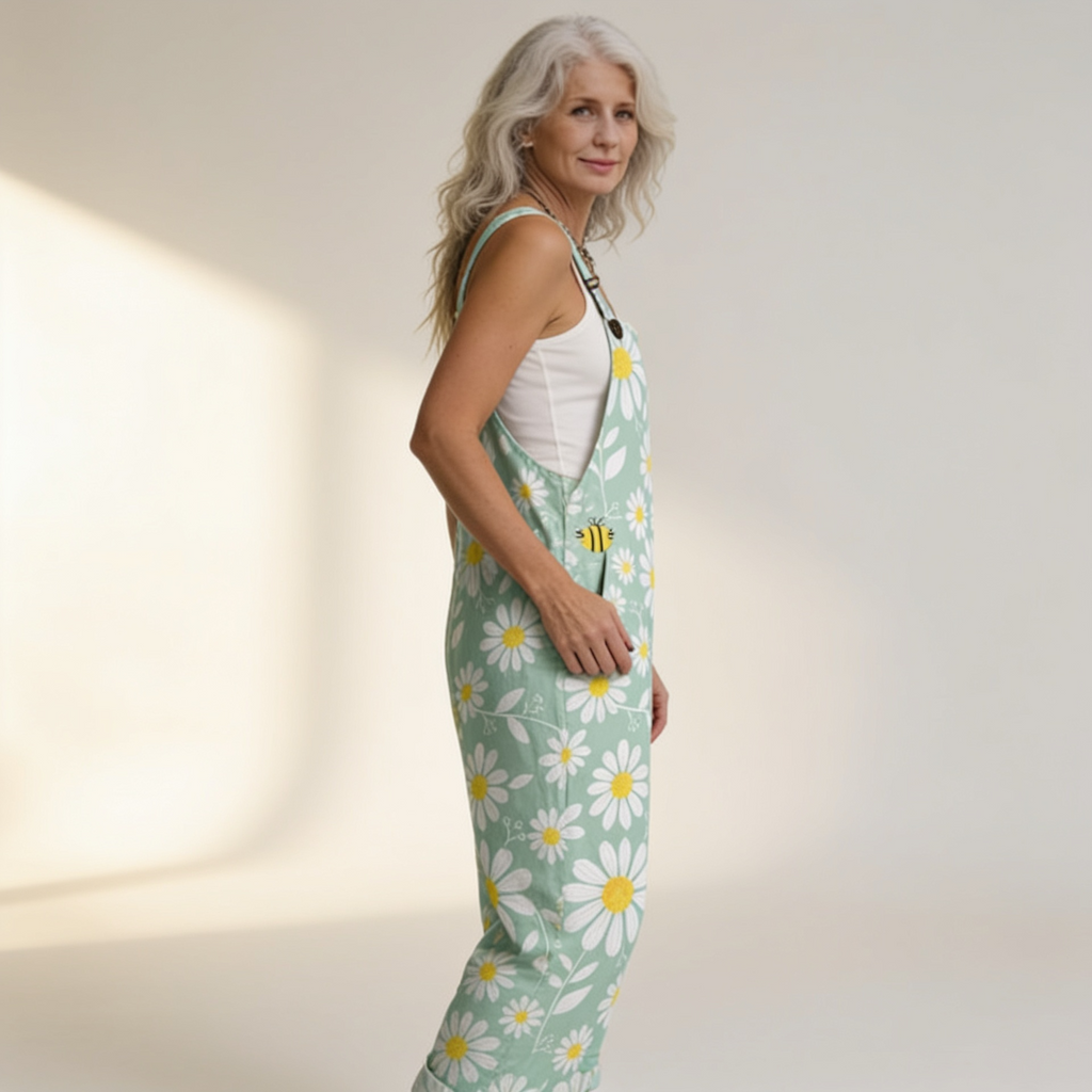 Florentine - Fresh Luminous Daisy Overalls