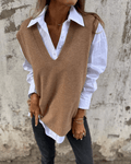 Vyn - V-Neck Soft Layering Vest