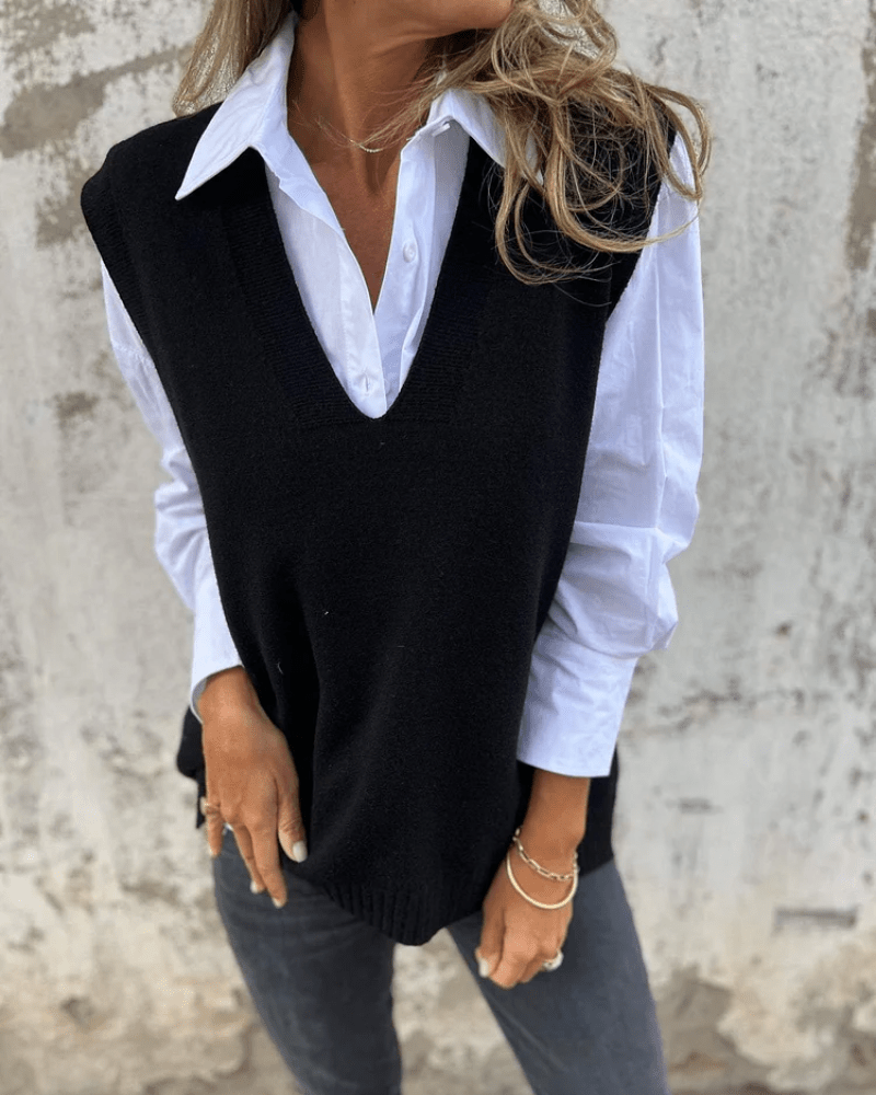 Vyn - V-Neck Soft Layering Vest