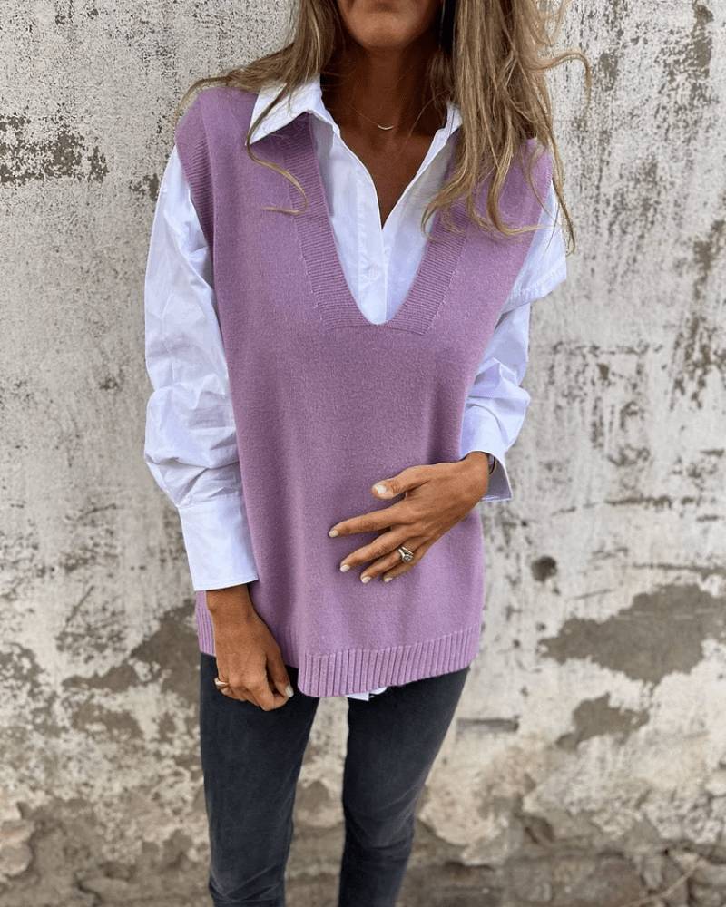 Vyn - V-Neck Soft Layering Vest