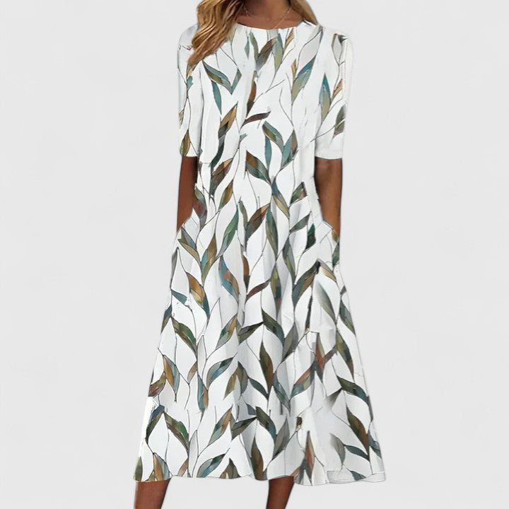 Hannah - Elegant Midi Dress