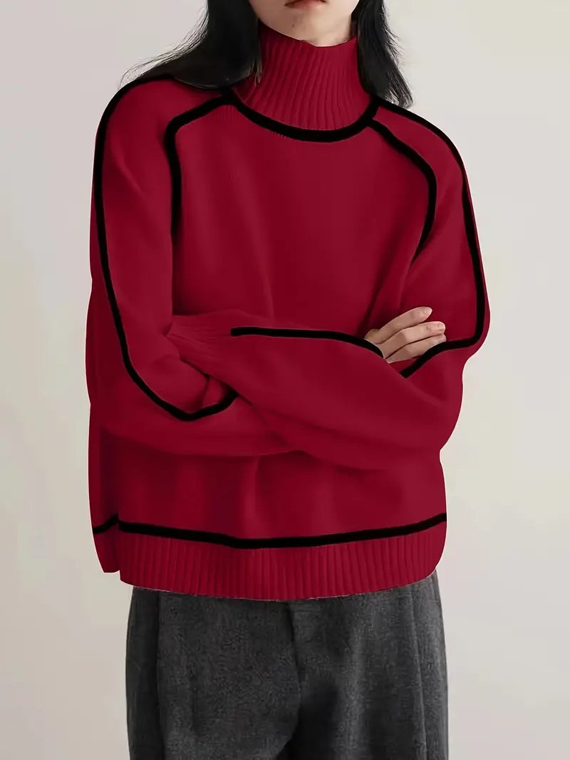 Sandrine - Elegant Turtleneck Sweater