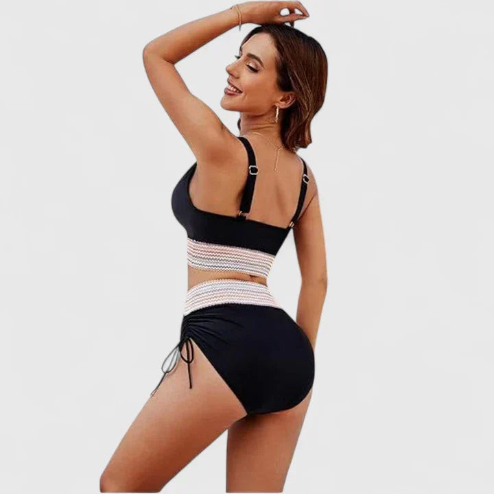 Enora - Elegant High-Rise Bikini Set