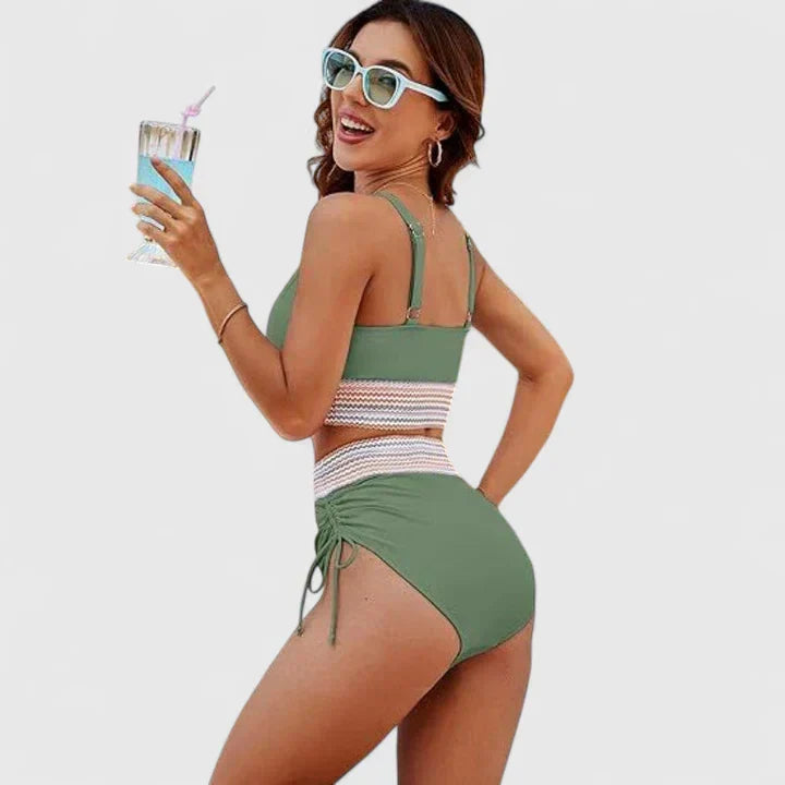 Enora - Elegant High-Rise Bikini Set