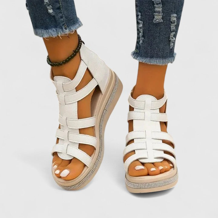 Kendall - Rhinestone Support Wedges