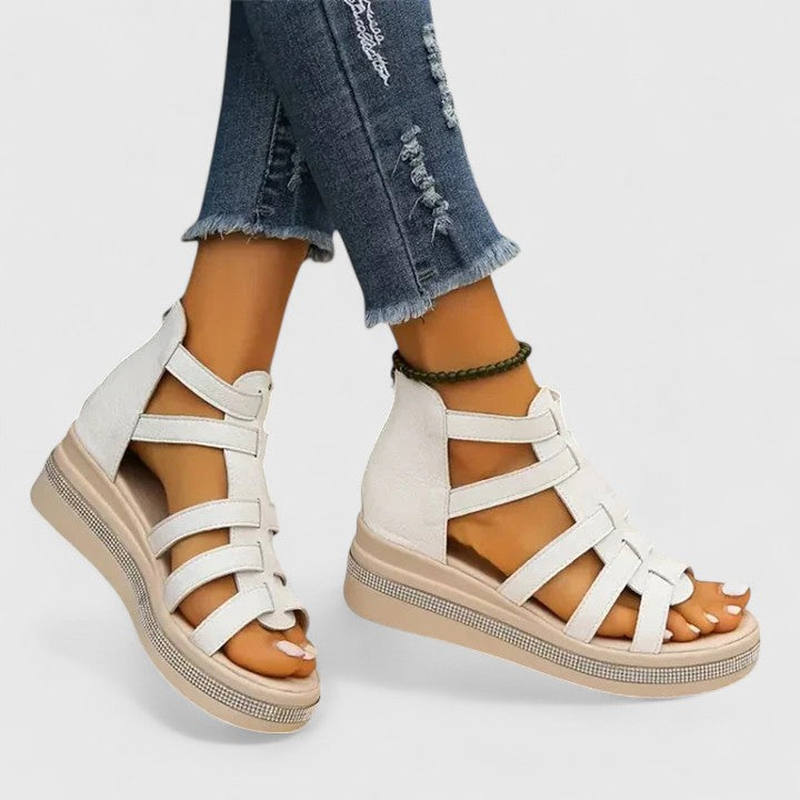 Kendall - Rhinestone Support Wedges