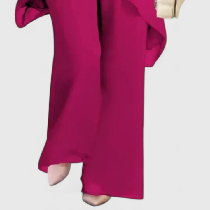Cassie - Flowy Asymmetric Two-Piece Set