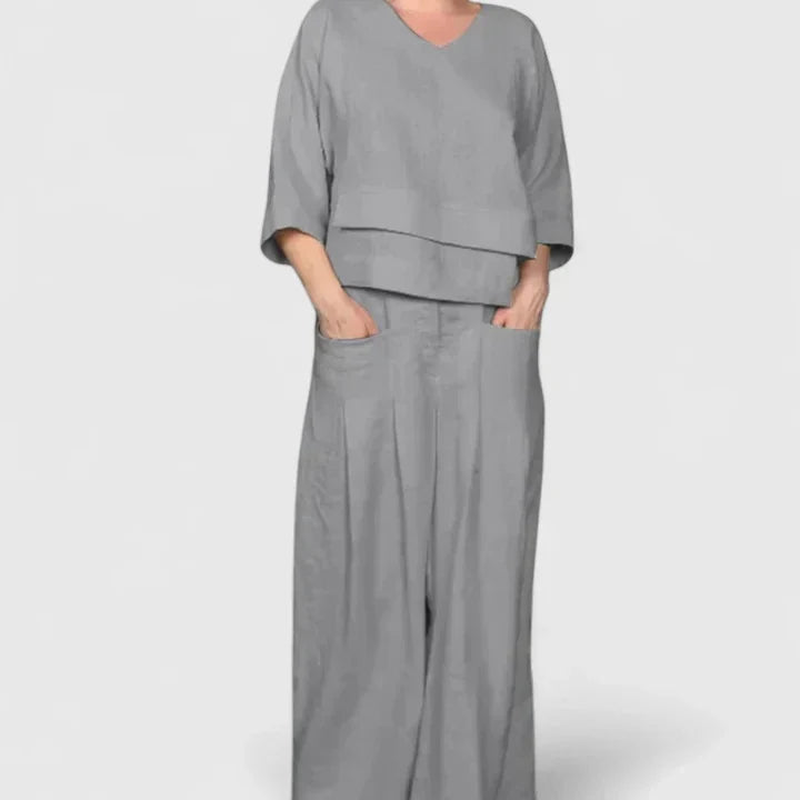 Zaryphina comfortable two-piece set for women