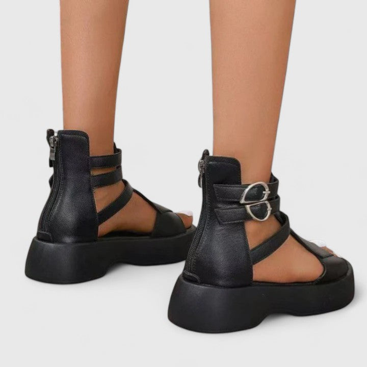 Ivana - Multi-Strap Platform Sandals