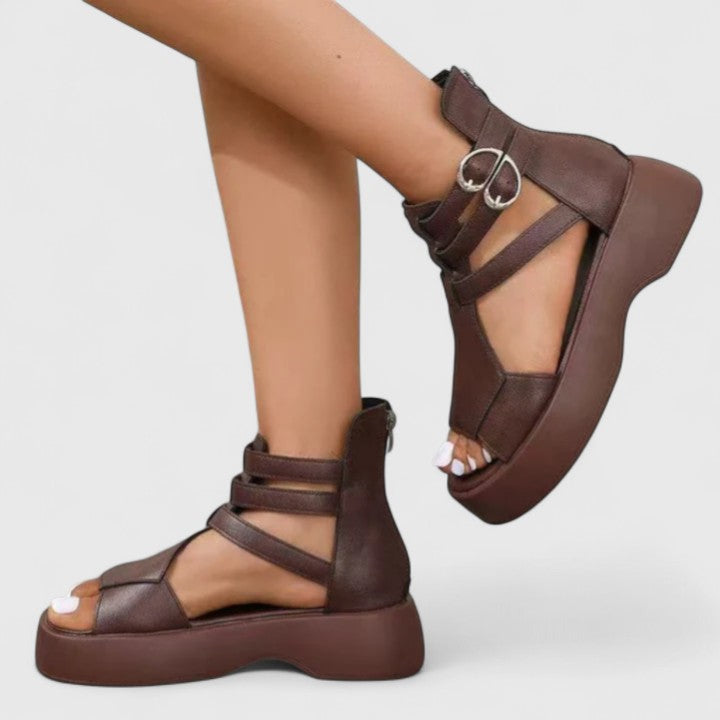 Ivana - Multi-Strap Platform Sandals