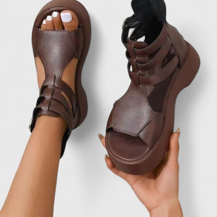Ivana - Multi-Strap Platform Sandals