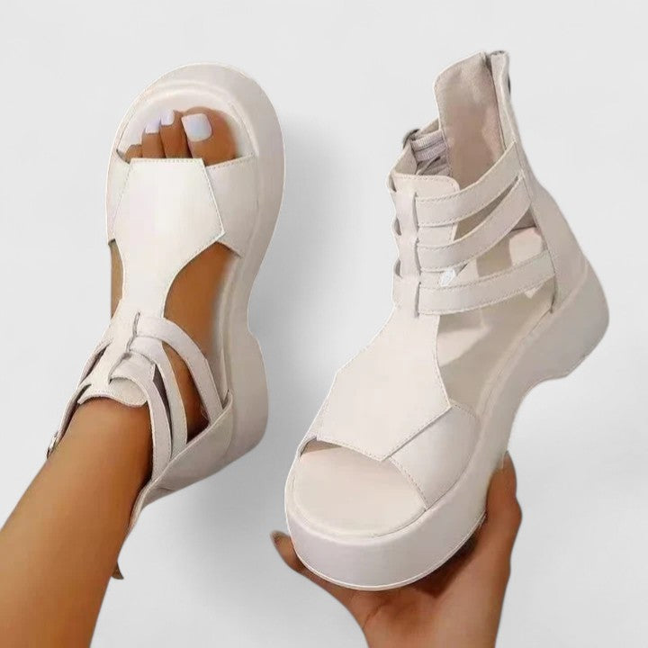 Ivana - Multi-Strap Platform Sandals