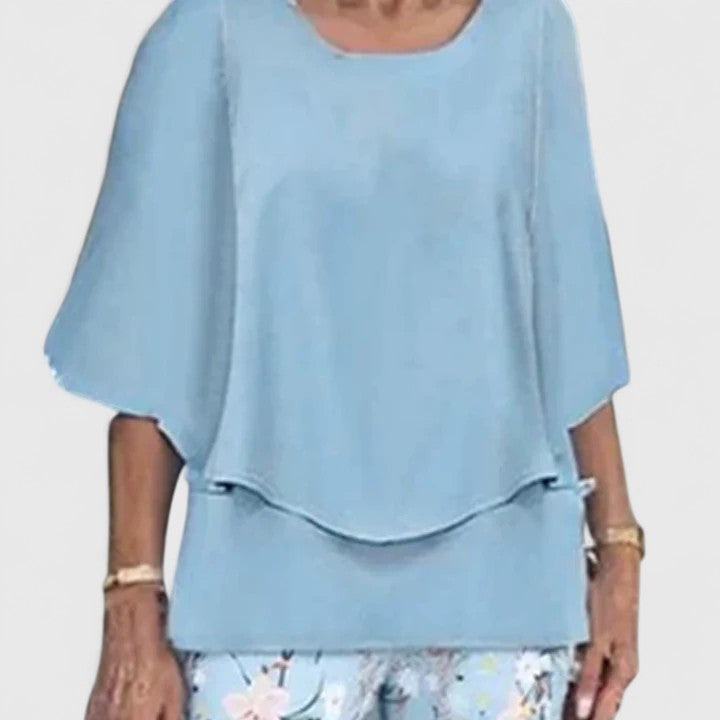 Marzyelle - Elegant Printed Trousers Set