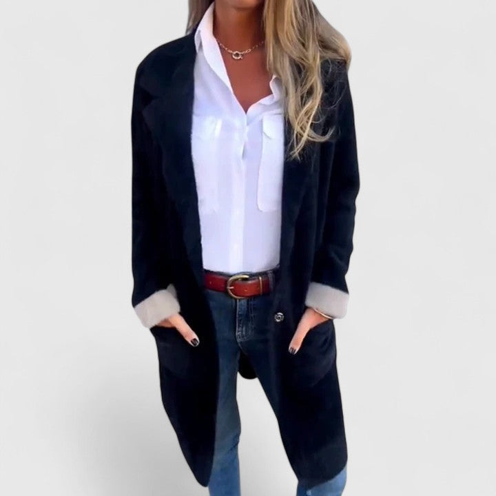Sophryell - Mid-Length Easy-Care Blazer