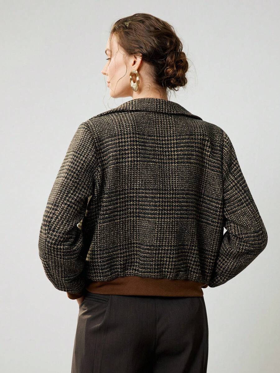 Blythe - Double Breasted Tweed Jacket