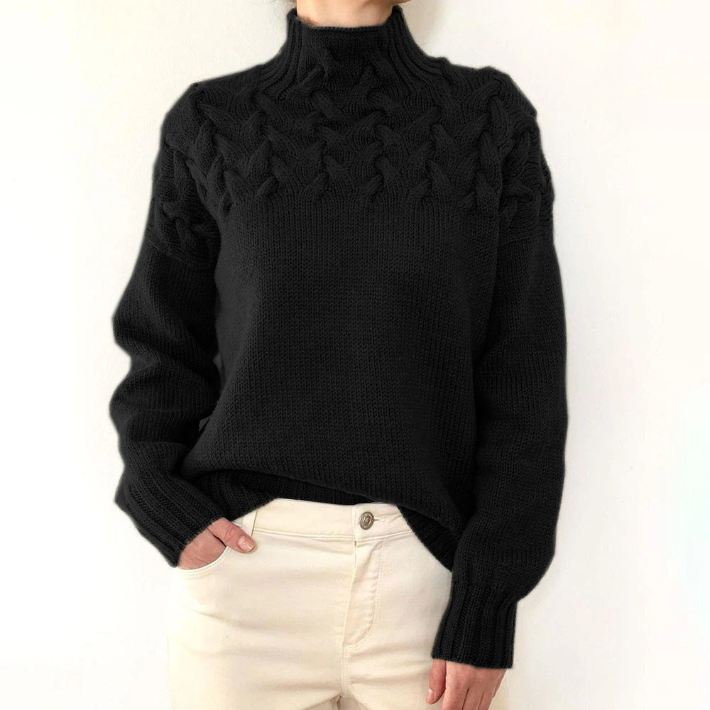 Nina - Warm Knitted Turtleneck