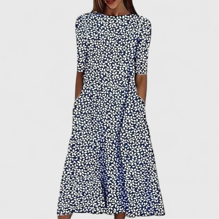 Hannah - Elegant Midi Dress